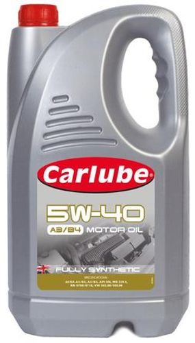Carlube 5w40, fullsyntetisk, 5L