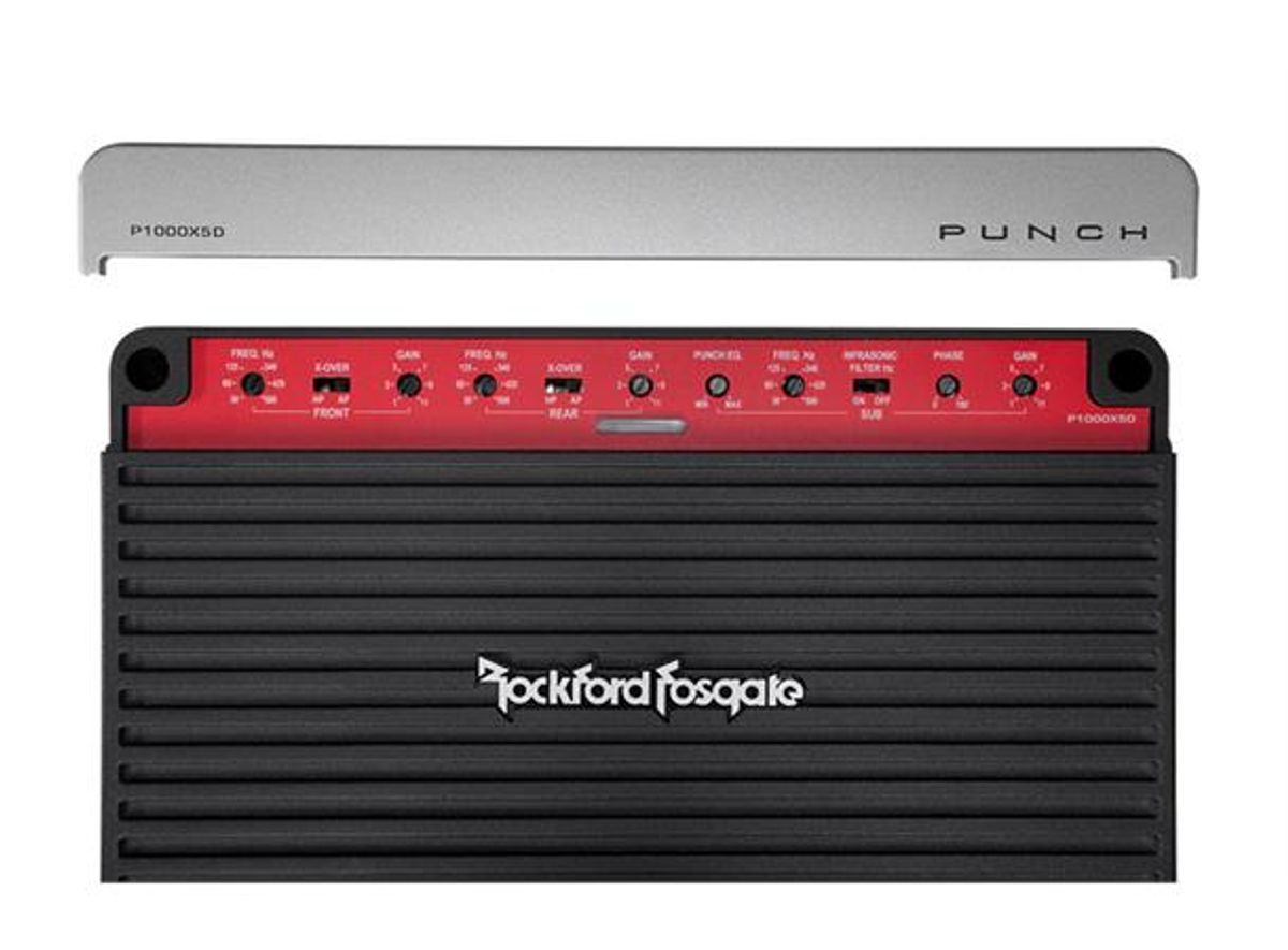 Rockford Fosgate Bilforsterker Punch 5-kanaler, 2 Ohm stabil