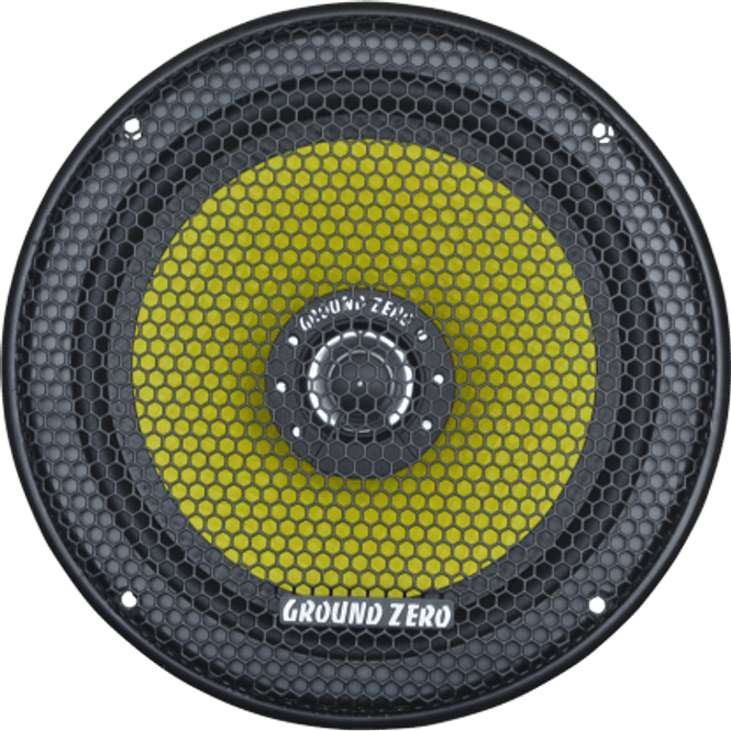 Hovedbilde Ground Zero GZTF 6.5X Titanium 6,5” coaxialhøyttalere 90W RMS 3 ohm