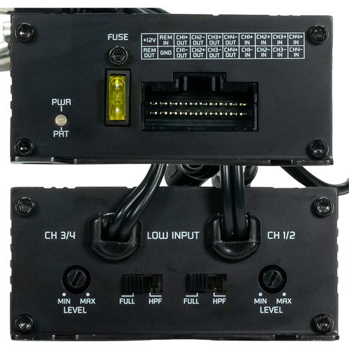 Ground Zero GZRA 65.4-MICRO Plug & Play ISO forsterker 4x65W