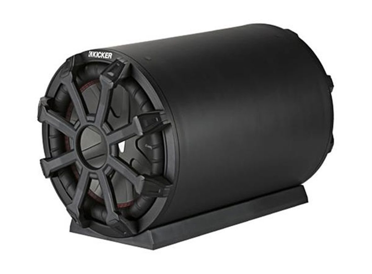 Kicker 46CWTB104 basskasse rørform 10