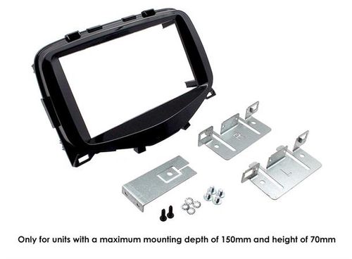 Connects2 CT23TY51 Monteringskit 2-DIN Citroën C1 / Peugeot 108 / Toyota Aygo (2014–2021) – Pianosort