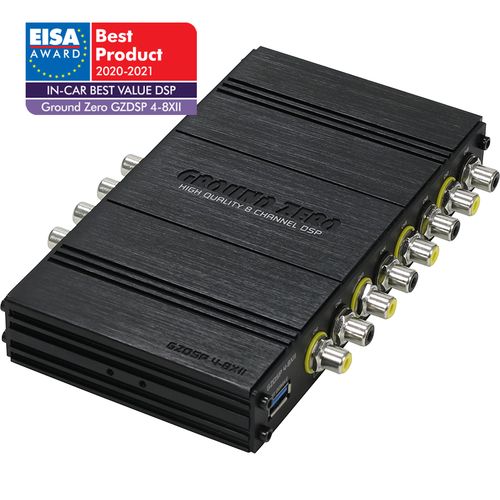 Ground Zero GZDSP 4-8XII 8-kanals DSP signalprosessor