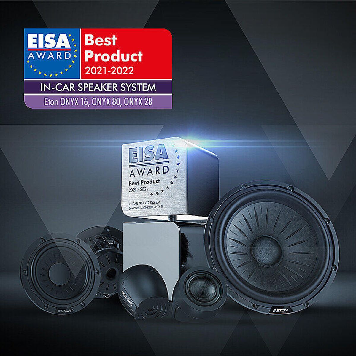 Eton ONYX S3 High-End 3-veis komponentsett 6,5