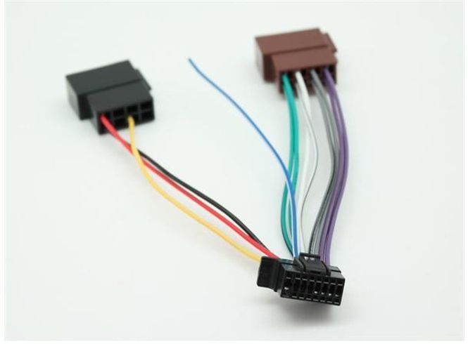 Hovedbilde Connects2 Sony ISO-kabel 16pins m/sidemontert sikring