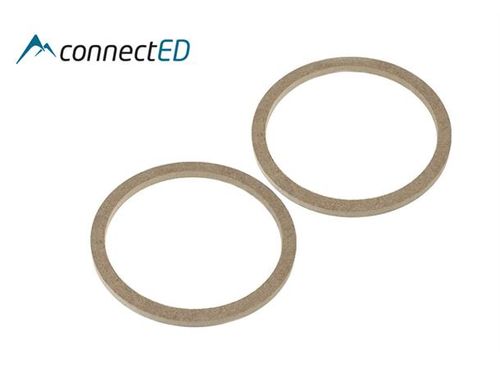 ConnectED EDUN1205 MDF høyttaleradaptere (165mm) Universale (8mm dybde)