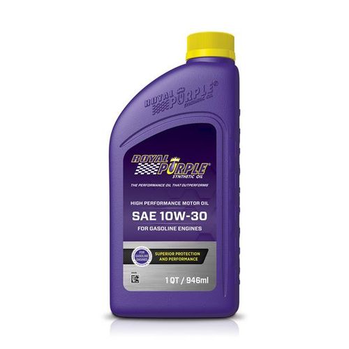 Royal Purple® 01130 High Performance SAE 10W30 Motorolje SN 1q