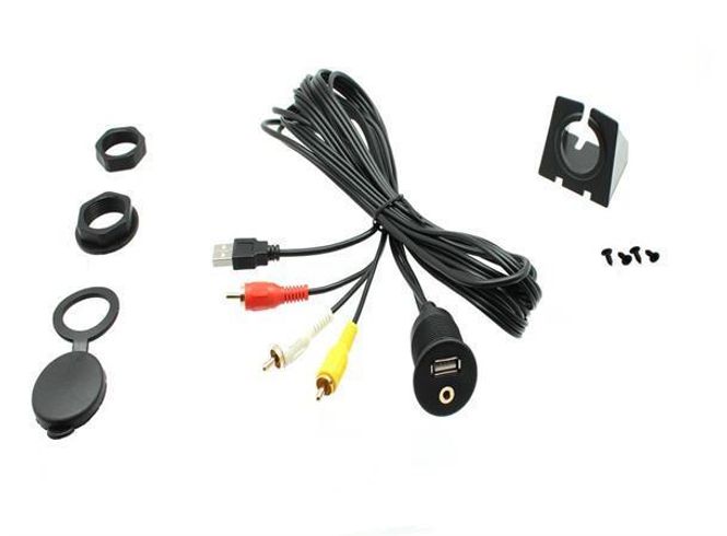 Hovedbilde Connects2 USB/AUX Skjøteledning for innfelling