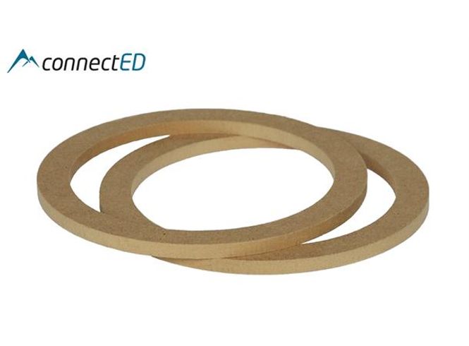 Hovedbilde ConnectED EDUN1218 MDF høyttaleradaptere (165mm) Universale (8mm dybde)