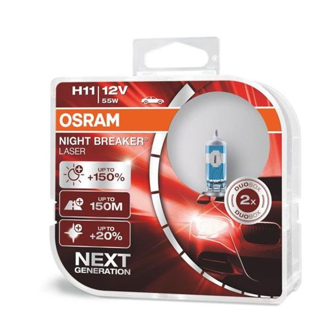 Hovedbilde Osram H11 55W 12V NB LASER