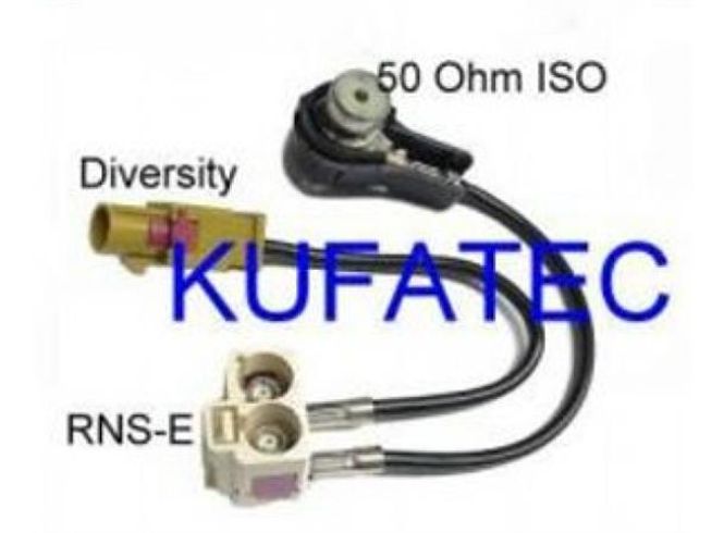 Hovedbilde Kufatec 34403 antenneadapter dobbel FAKRA til FAKRA + ISO