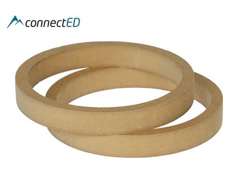 ConnectED EDUN1223 MDF høyttaleradaptere (165mm) Universale (22mm dybde)