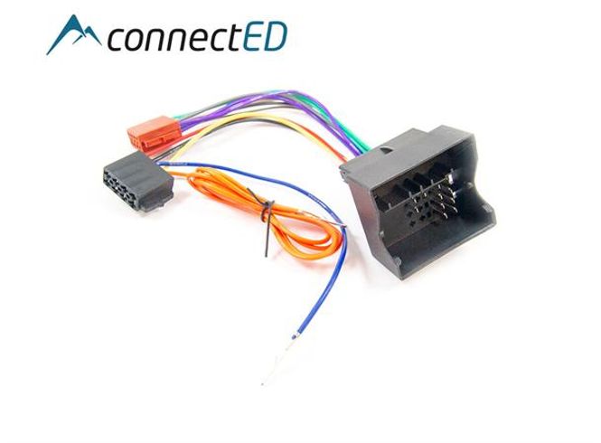Hovedbilde ConnectED EDPE1000 ISO-adapter Citroen Peugeot Fiat (m/Quadlock)