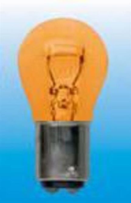 Hovedbilde Amolux 091A 12volt, 21/5watt, BAY15 orange