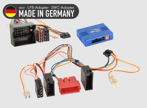 ConnectED EDMB6005 multifunksjonsadapter Mercedes, Smart og Volkswagen (Quadlock)