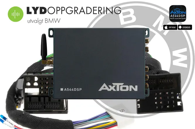 Hovedbilde Axton BMW-A544DSP-ISO5 Lydoppgradering BMW Plug & Play DSP