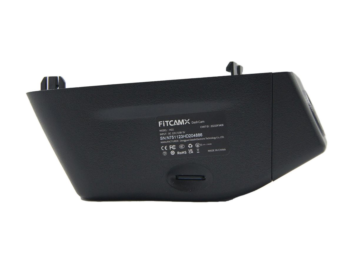 Fitcamx LZJ-6322-4K-D Integrert 4K Dashcam (foran+bak) Volvo XC60 / S90 / V90 2020 →