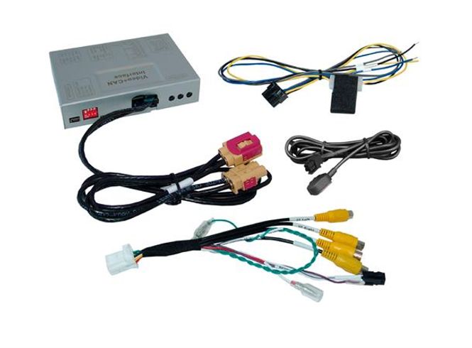Hovedbilde CAS RL4MIBTR Ryggekamera-adapter Audi MIB2+ / MIB3