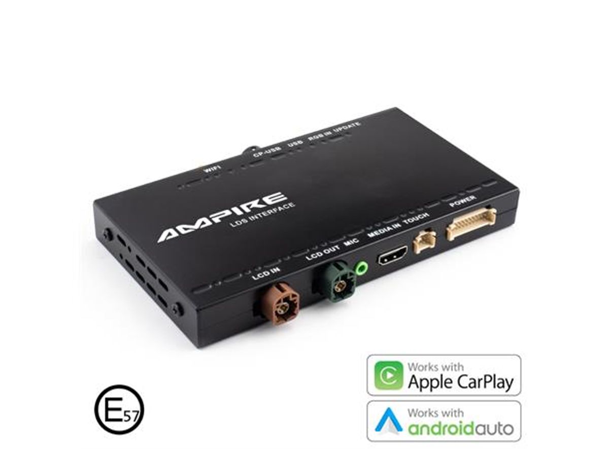 Ampire Trdls Apple Carplay/AndroidAuto Mecedes Benz m/NTG 3.5