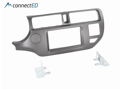 ConnectED EDKI3009 monteringskit 2-DIN Kia Rio (2011 - 2014) Mørk Grå