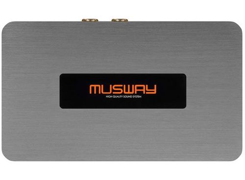 Musway 2-kanals Digital bilforsterker 2 x105W max