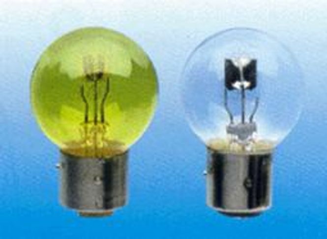 Hovedbilde Amolux 379AM 6V, 45/40W, BA21d, Marchal, gul