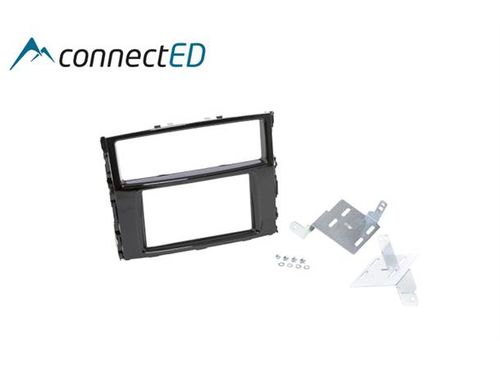 ConnectED Premium ramme 2-DIN Pajero (2014 -->) Pianolakk