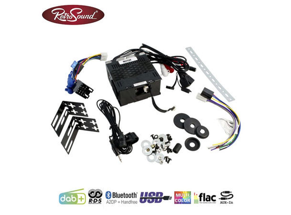 RetroSound Gullwing radio DAB/AUX/BT/USB