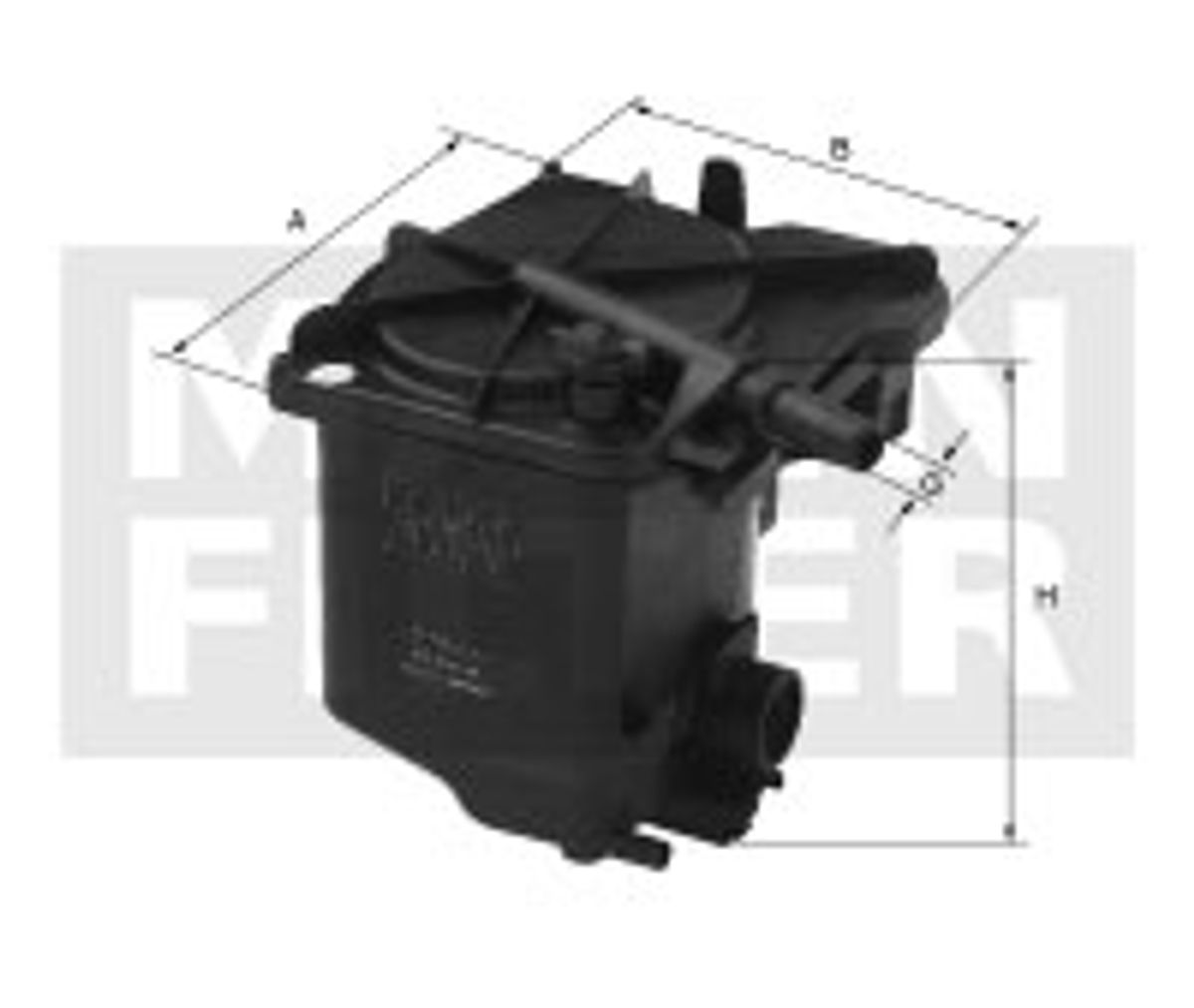 Drivstoffilter WK939/2