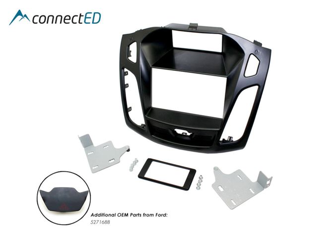 Hovedbilde ConnectED EDFD3021 Premium monteringsramme 2-DIN Ford Focus (2015 - 2018)