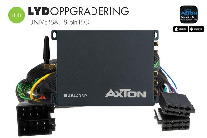 Hovedbilde Axton UNI-A544DSP-ISO4 Lydoppgradering UNIVERSAL ISO P&P DSP