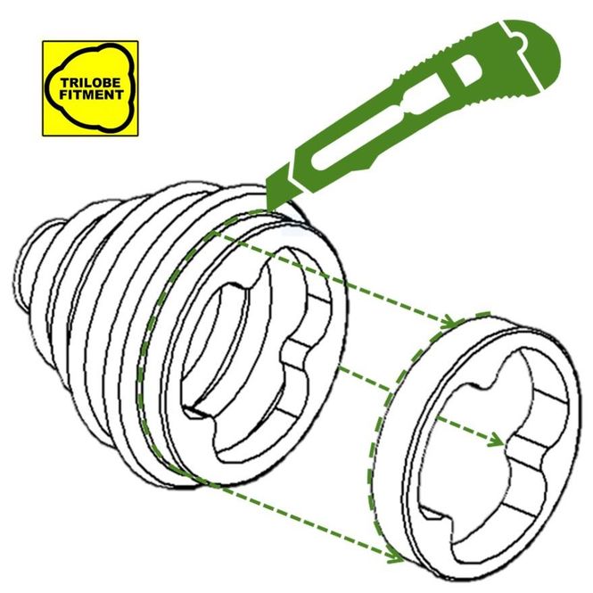 Hovedbilde Duraboot DBC500 Drivakselmansjett