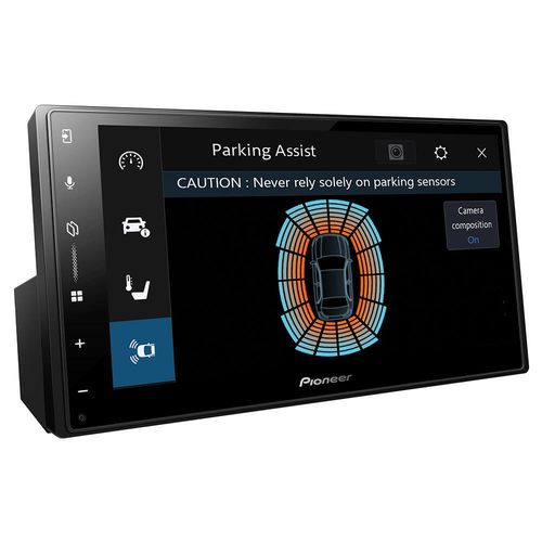 Pioneer SPH-DA77DAB 2-DIN bilradio med trådløs CarPlay og Android Auto
