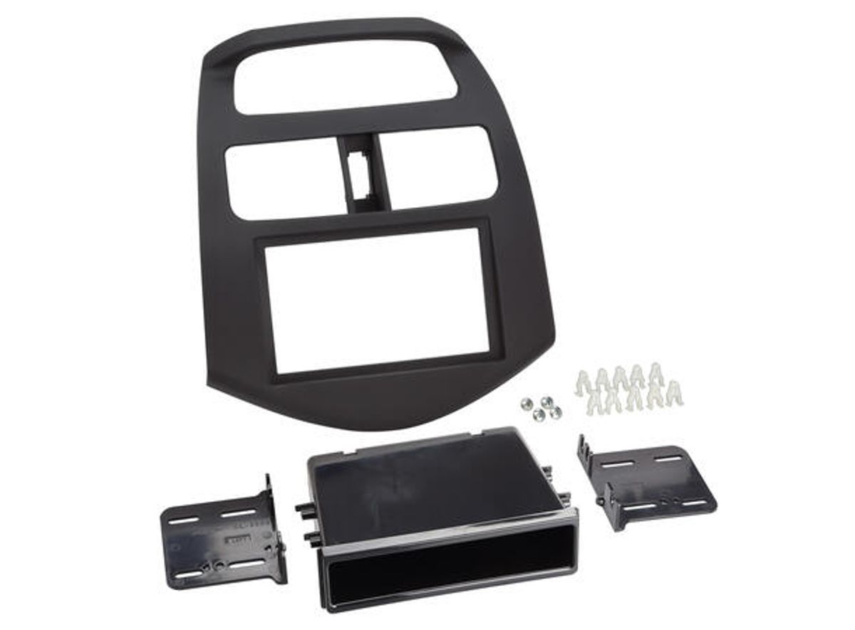 ACV 381087-08 1-DIN/2-DIN monteringsramme Chevrolet Beat/Spark 2010 - 2015