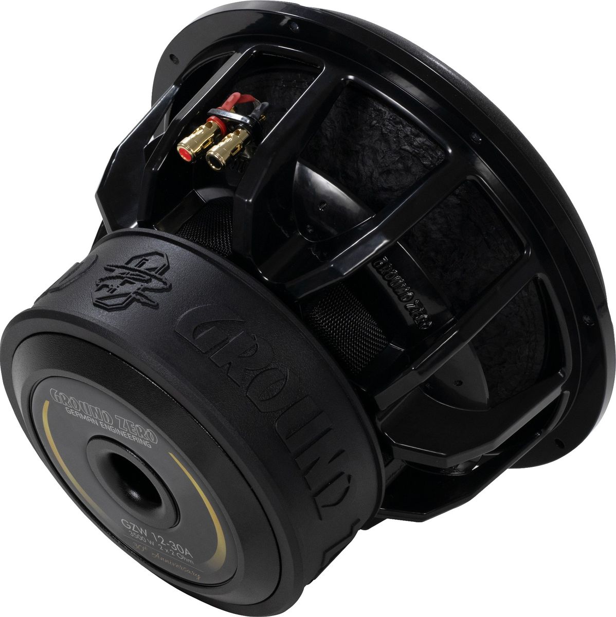 Ground Zero GZW 12-30A 12” Anniversary Subwoofer 2x2 Ohm 1500W RMS