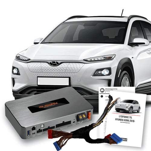 Musway Lydoppgradering Hyundai Kona (2018 - 2023) m/Krell Sounds
