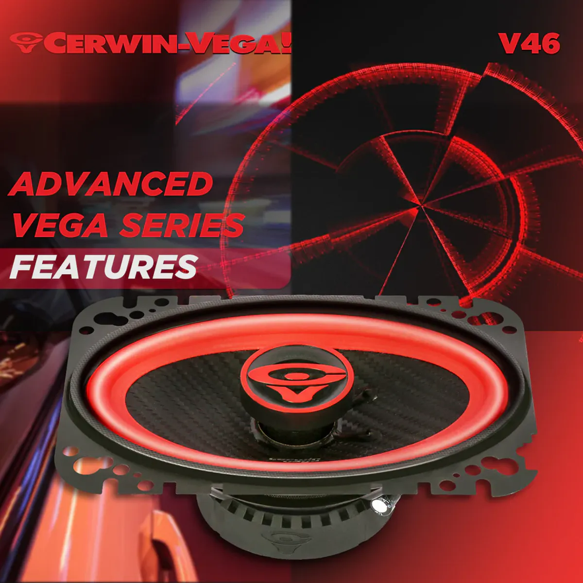 Cerwin Vega V46 2-veis 4x6