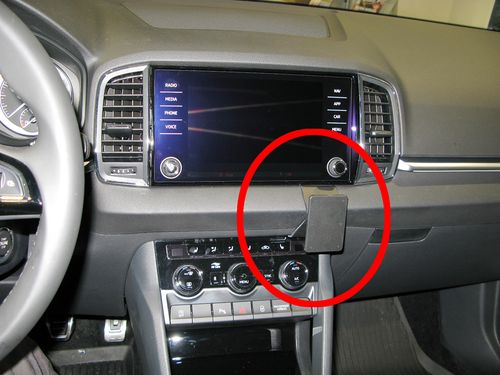 Brodit ProClip 855391 Skoda Karoq 2018--> Vinklet