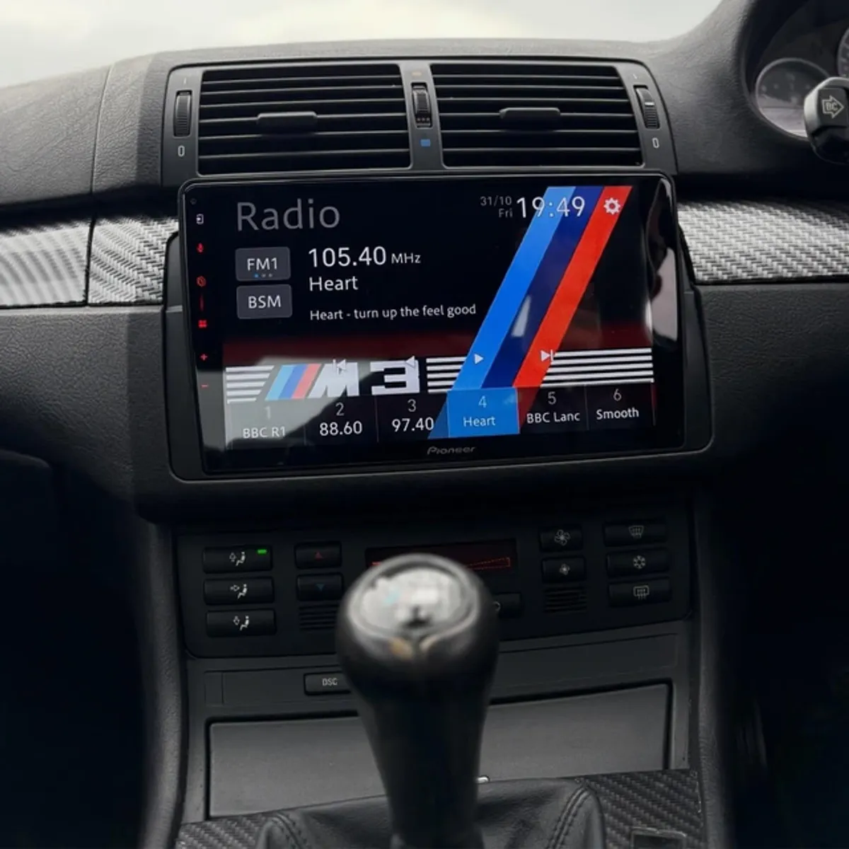Pioneer PFBM1007 Perfect Fit 9” Multimedia BMW 3-serie (1998–2004)