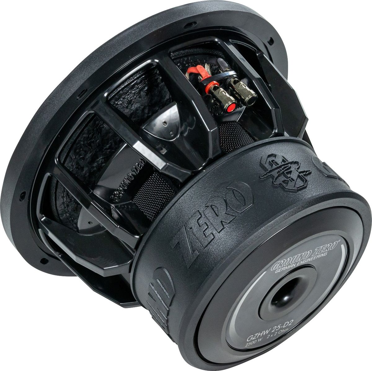 Ground Zero GZHW 25-D1 10″ Hydrogen SPL subwoofer 2x1 Ohm