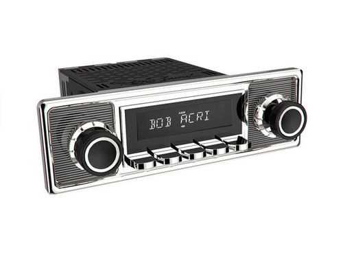 RetroSound Becker Chrome radio DAB/AUX/BT