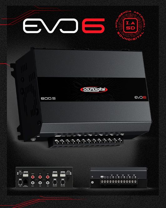 Hovedbilde SounDigital SD800.5 EVO6.0 5 kanals forsterker