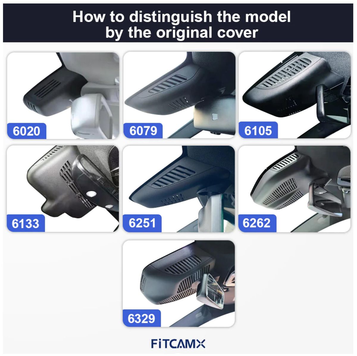 Fitcamx 4K Dashcam (foran+bak) MB C/E/GLC (2015-2020) 