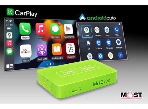 Mr12volt P3000-PM31 Apple CarPlay & Android Auto adapter Porsche PCM 3.1 MOST