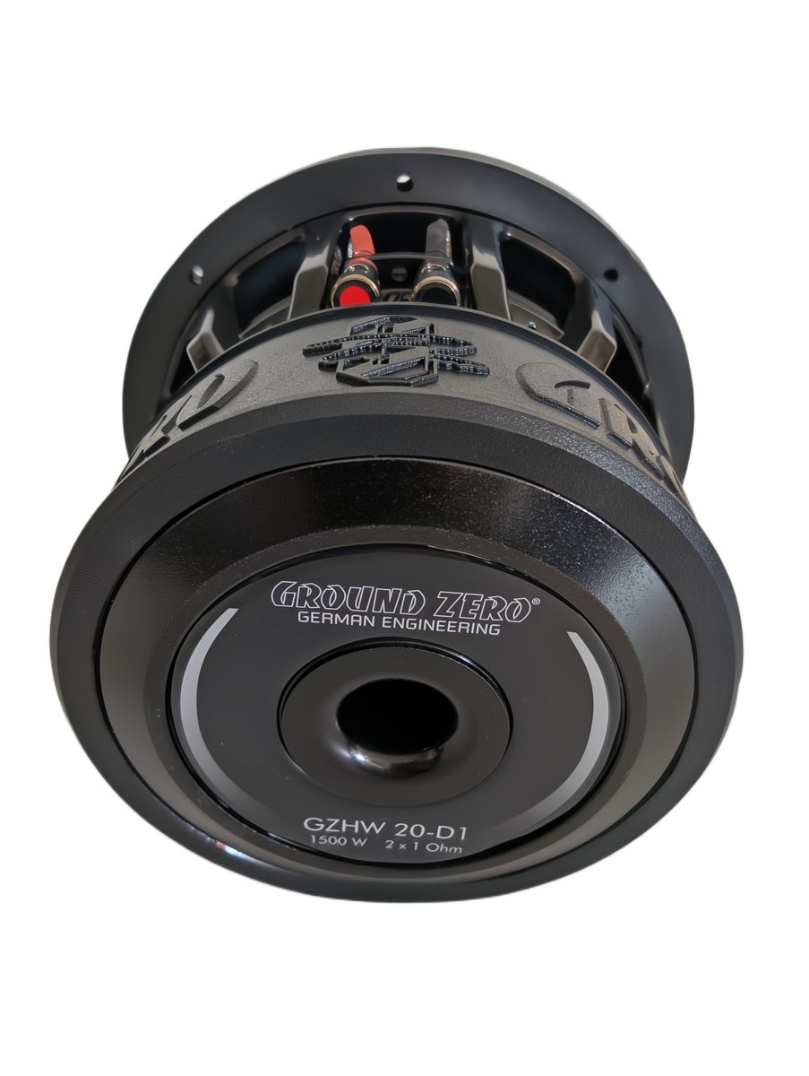 Ground Zero GZHW 20-D2 8″ Hydrogen SPL subwoofer 2x2 Ohm