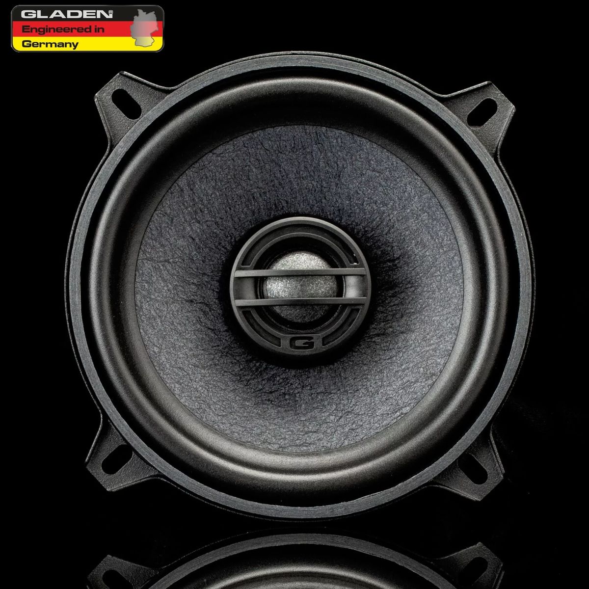 Gladen GAMMA GW130-X 80W RMS 3 Ohm 5,25” koaksialhøyttalere
