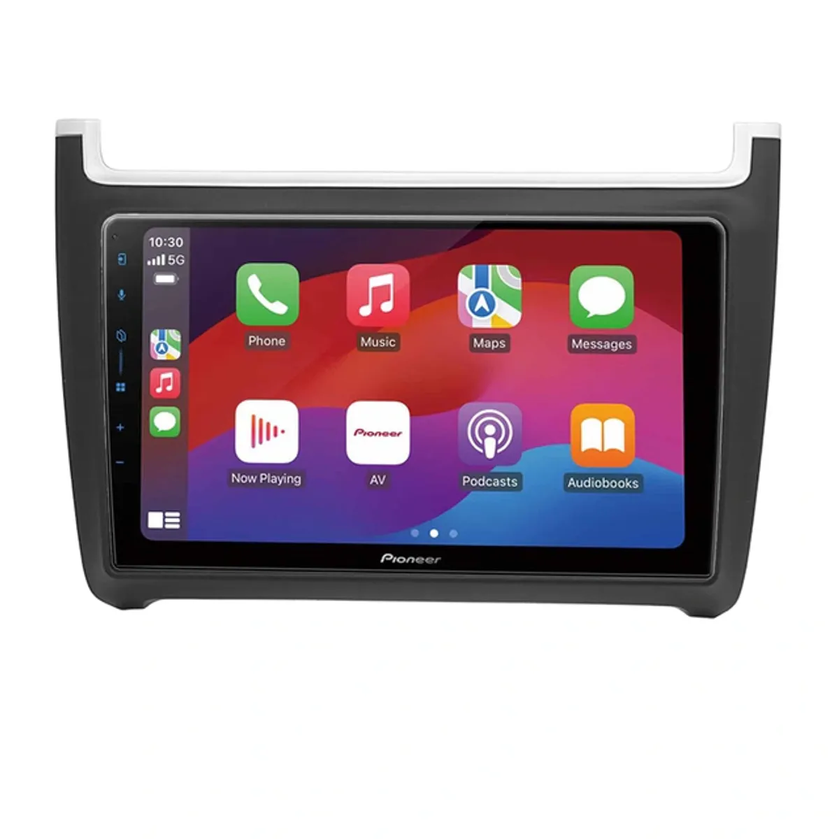 Pioneer PFVW1019 PerfectFit Volkswagen Polo 2010–2014 9” spiller matt sort