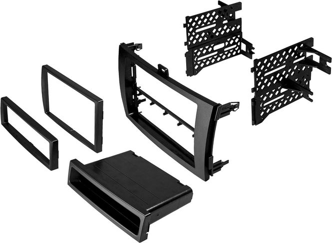 Hovedbilde ConnectED 1-DIN/2-DIN ramme Toyota Corolla (2008 - 2012) Sort