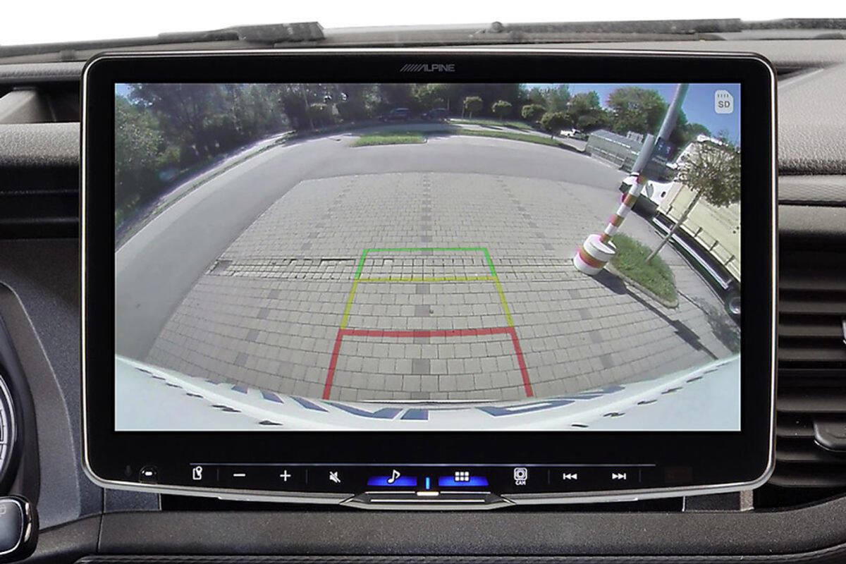 Alpine HCS-T100 360° Kamerasystem med 4 kamera