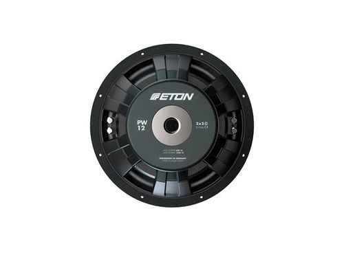 Eton PW12 12” subwoofer 2x2 Ohm 600W RMS